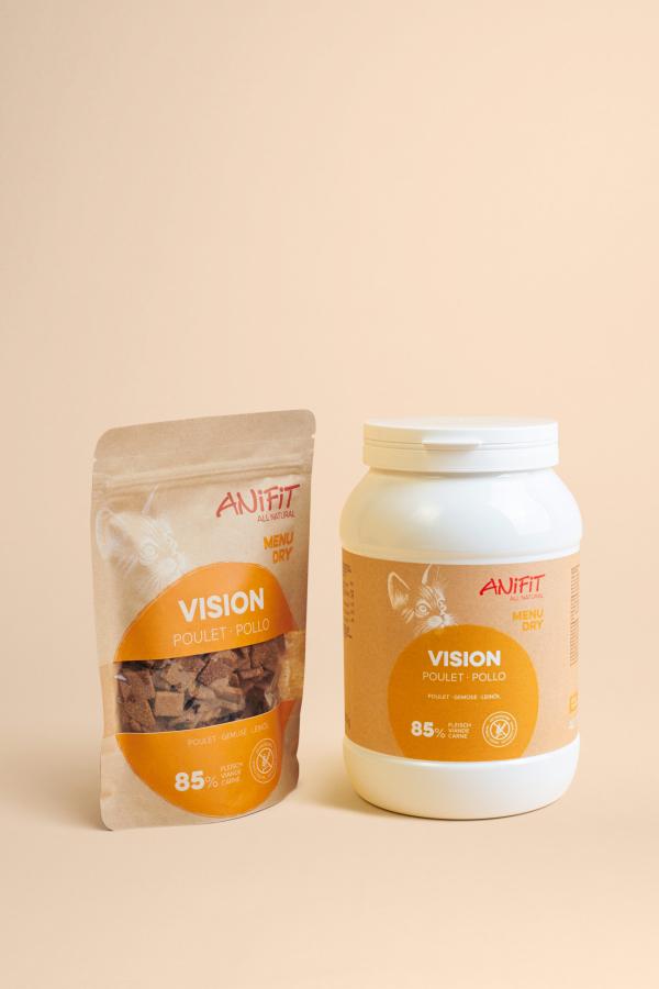 Croquettes Vision pour chats avec 85% de viande